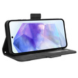 Откидной чехол для Samsung Galaxy A35 5G, Card Slot, чёрный