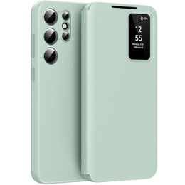 Фліп-чохол для Samsung Galaxy S24 Ultra, Smart View Wallet, зелений