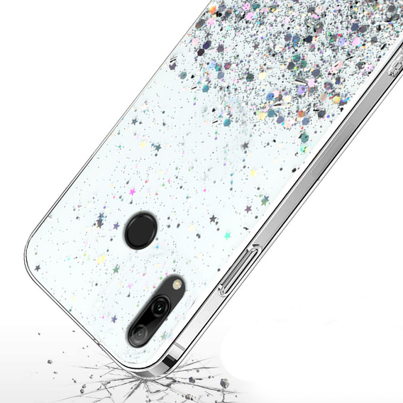 Чoхол до Huawei P Smart 2019, Glittery, прозорий