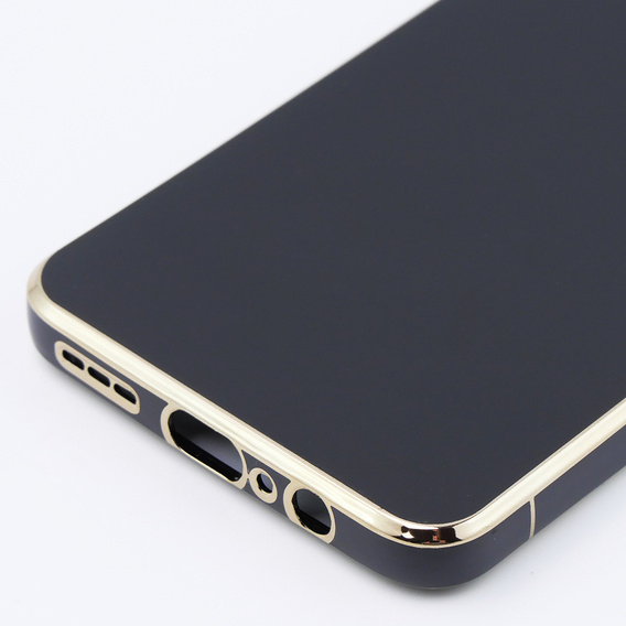 Чохол для Motorola Moto G84 5G, Glamour CamShield, чорний