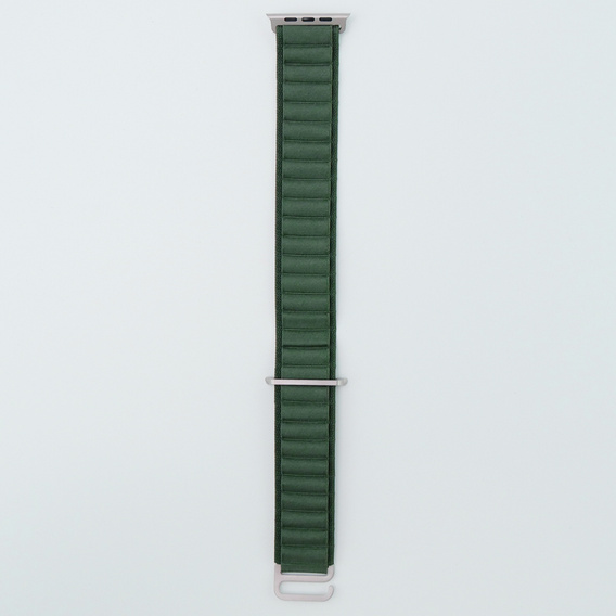 Нейлоновий ремінець для Apple Watch 1/2/3/4/5/6/7/8/SE/ULTRA 42/44/45/49 мм, зелений