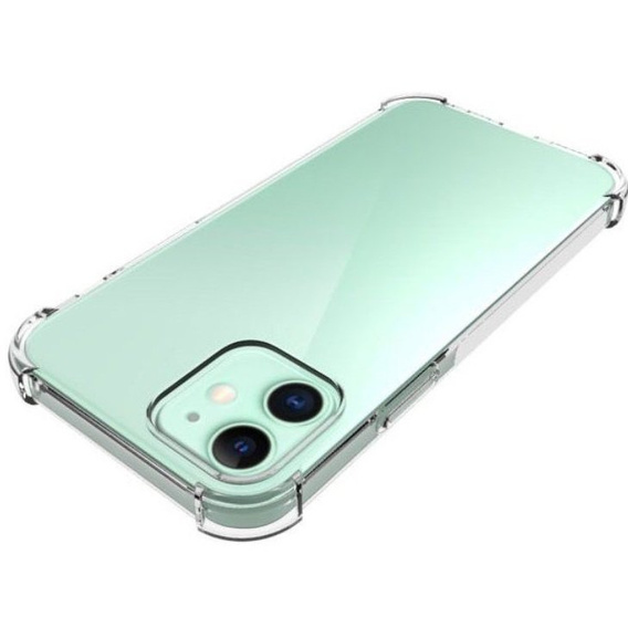Чехол до iPhone 12 / 12 Pro, Dropproof, прозрачный