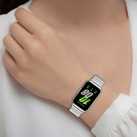 Стальной браслет для Samsung Galaxy Fit 3, серебристый