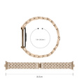 Бриллиантовый браслет для Xiaomi Smart Band 8 Pro, золотой