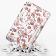 Чехол до Samsung Galaxy Tab S7 FE, Suritch Full Body Marble, розовый