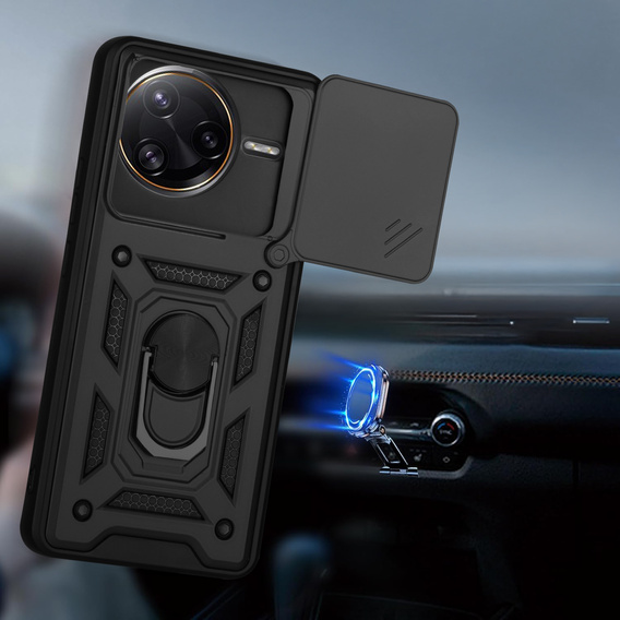 Чохол NOX Camera Slide Xiaomi Poco F7 Pro, CamShield Slide, чорний