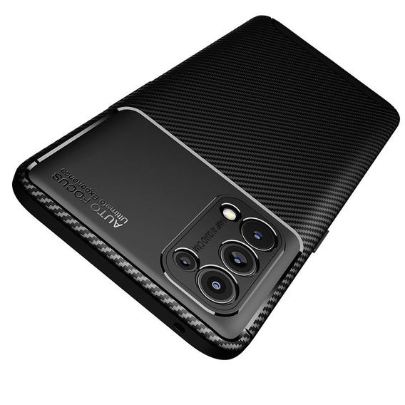 Чoхол до Oppo Reno 5 Pro 5G, Carbon Gel, чорний