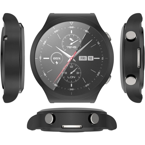 Чехол 2в1 с защитой экрана для часов Huawei Watch GT 2 PRO, Black