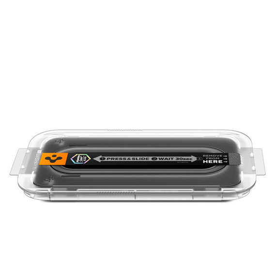 Закаленное стекло Spigen для iPhone 17 Pro Max / 16 Pro Max , Glas.tR "EZ Fit Pro", прозрачное
