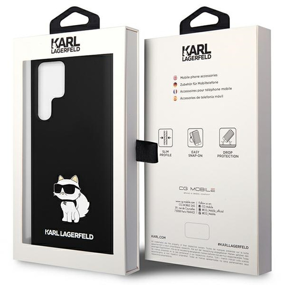 Karl Lagerfeld Silicone Choupette  для Samsung Galaxy S24 Ultra