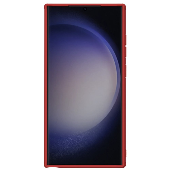 Чохол NILLKIN для Samsung Galaxy S24 Ultra, Super Frosted Shield Case, червоний