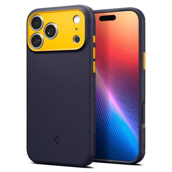 Чохол Spigen для iPhone 17 Pro, Nano Pop Mag MagSafe, Blueberry Navy