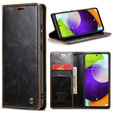 Флип-кейс CASEME для Samsung Galaxy A52/A52s, Waxy Textured, кофе