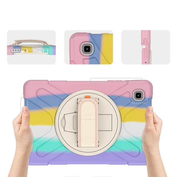 Чехол для Samsung Galaxy Tab A9 X110 / X115, бронированный защитный, цветной