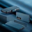 Чехол-флип CASEME Litchi Wallet для Samsung Galaxy Z Fold7 5G
