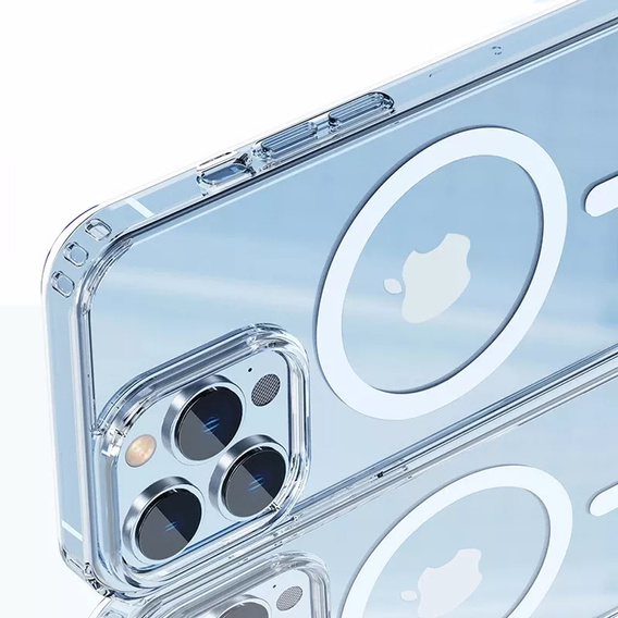 Чoхол до iPhone 14 Pro Max, Dropproof MagSafe, прозорий