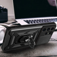 Чехол NOX Camera Slide Samsung Galaxy S24 Ultra, CamShield Slide, чёрный