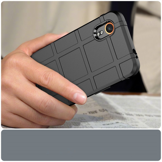 Чoхол до Samsung Galaxy Xcover 7, Rugged Shield, чорний