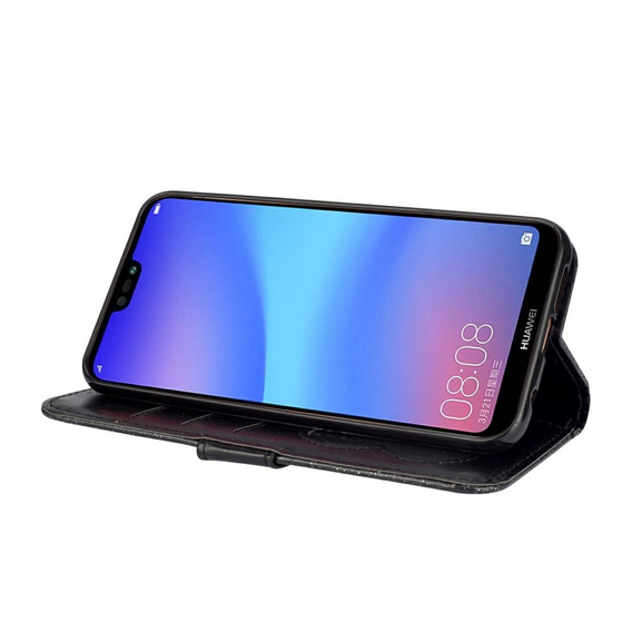 Чохол-книжка для Huawei P20 Lite, Glitter Zipper Wallet, чорний