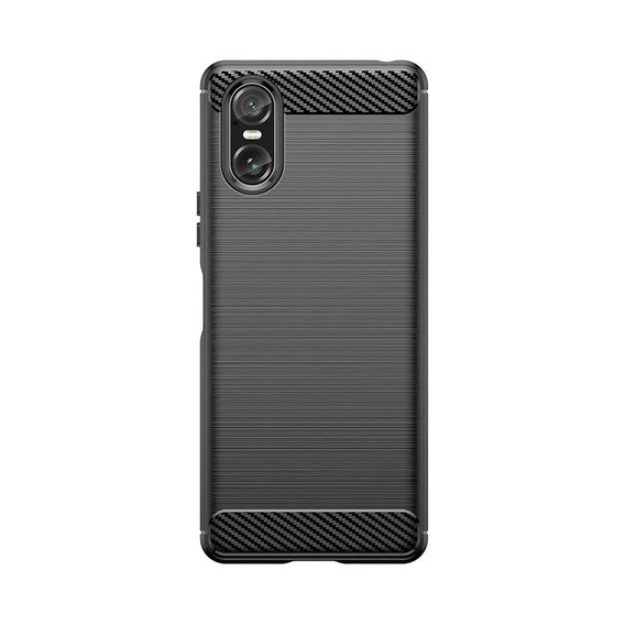 Чoхол до Sony Xperia 10 VI, Carbon, чорний