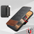 Флип-кейс 2-в-1 для iPhone 17 Pro, SUTENI, для MagSafe, черный