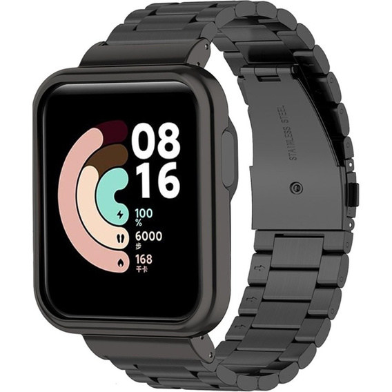 Браслет Stainless для Xiaomi Mi Watch Lite - Black