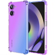 Чехол для Realme 10 4G, Gradient Dropproof, Фиолетовый / синий