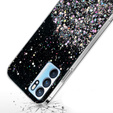 Чoхол до OPPO Reno 6 5G, Glittery, чорний