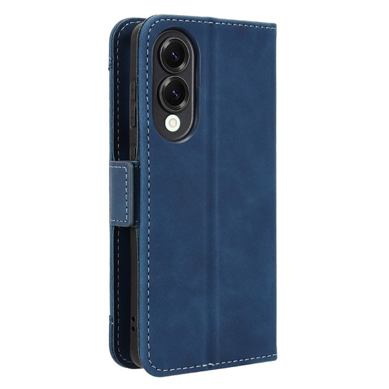 Футляр з клапаном для Samsung Galaxy S25 Edge, Card Slot, темно-синій