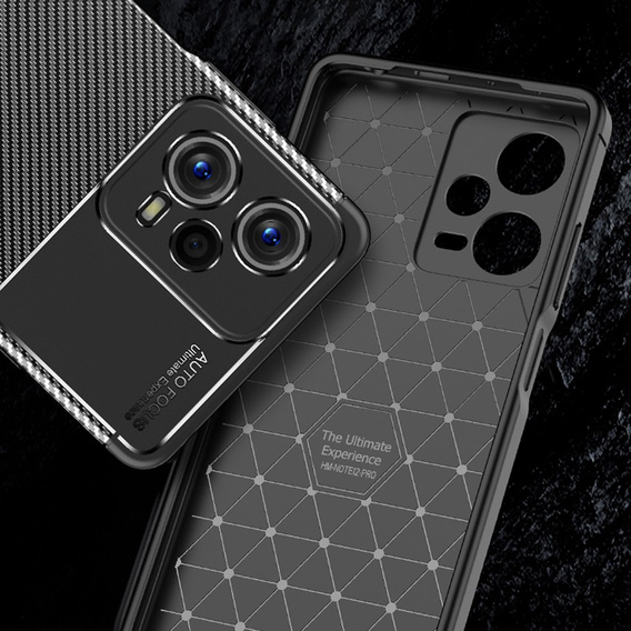 Чoхол до Xiaomi POCO X5 5G, Carbon Gel, чорний