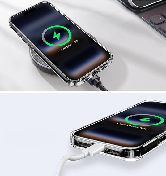 Магнітний чохол з квітковим лазерним візерунком для iPhone 17 Pro Max