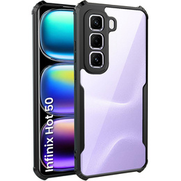 Чехол до Infinix Hot 50 4G, AntiDrop Hybrid, чёрный
