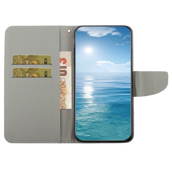 Чохол-книжка для Xiaomi Redmi 13C / Poco C65, Wallet, Don't Touch My Phone, чорний