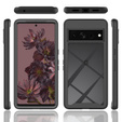 Чoхол Shockproof до Google Pixel 8 Pro, із захисним екраном, чорний