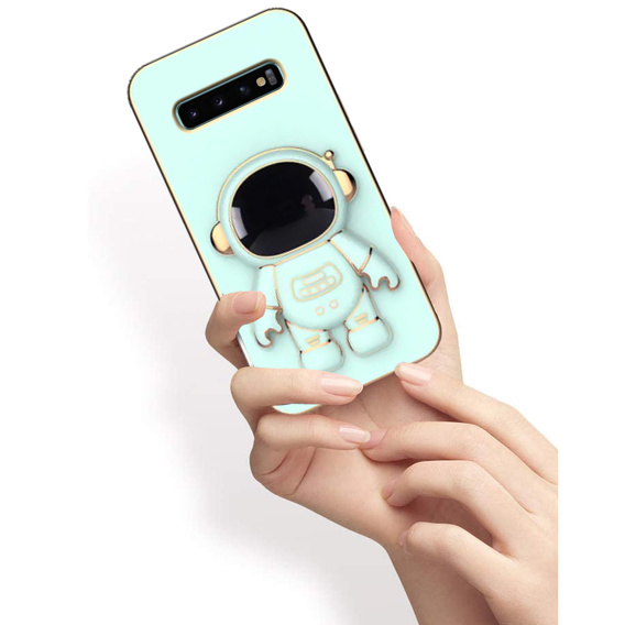 Чoхол до Samsung Galaxy S10, Astronaut, м'ятний 