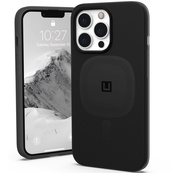 Чoхол Urban Armor Gear до iPhone 13 Pro, Lucent MagSafe, чорний
