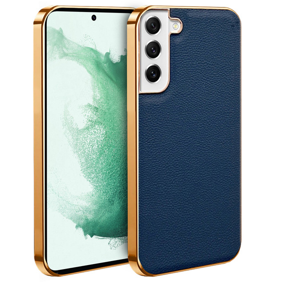 Чoхол до Samsung Galaxy S22+ Plus, Cowhide Leather, м'яти