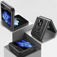 Бронированный Чехол до Samsung Galaxy Z Flip5 5G, Nox Case Ring, чёрный