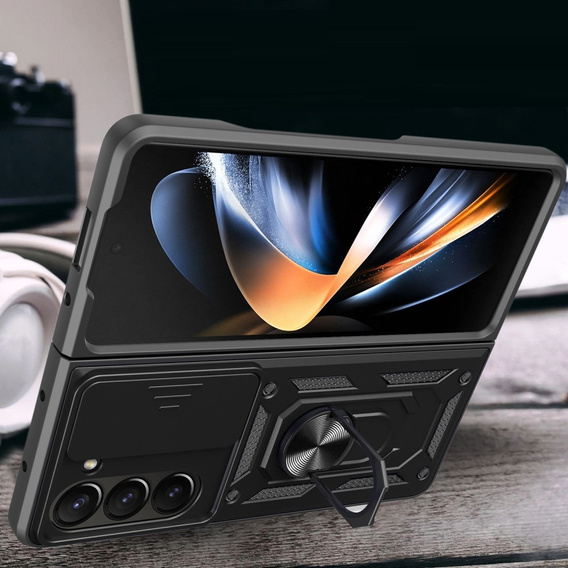 Чехол NOX Camera Slide Samsung Galaxy Z Fold5 5G, CamShield Slide, чёрный