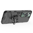 Чехол до Huawei P60 / P60 Pro, Kickstand Ring, чёрный