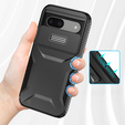Чехол для Google Pixel 8a, Slide Lens Lid, чёрный
