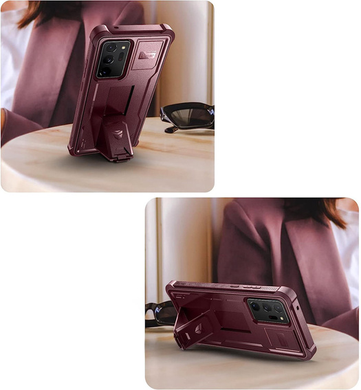Бронированный чехол для Samsung Galaxy Note 20 Ultra, Dexnor Full Body, красный