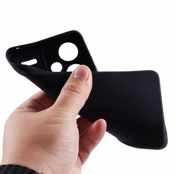 Чoхол до Xiaomi Redmi Note 13 Pro+, Silicone Lite, чорний