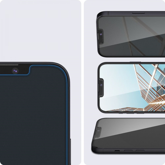 SPIGEN Скло Glas.TR Privacy до iPhone 13 / 13 Pro