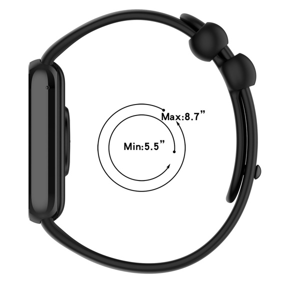 Силиконовый ремешок для Xiaomi Smart Band 8 Pro