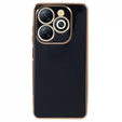 Чохол для Infinix Hot 40i, Glamour CamShield, чорний