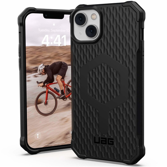 Чoхол Urban Armor Gear до iPhone 14 Plus, Essential Armor MagSafe, чорний