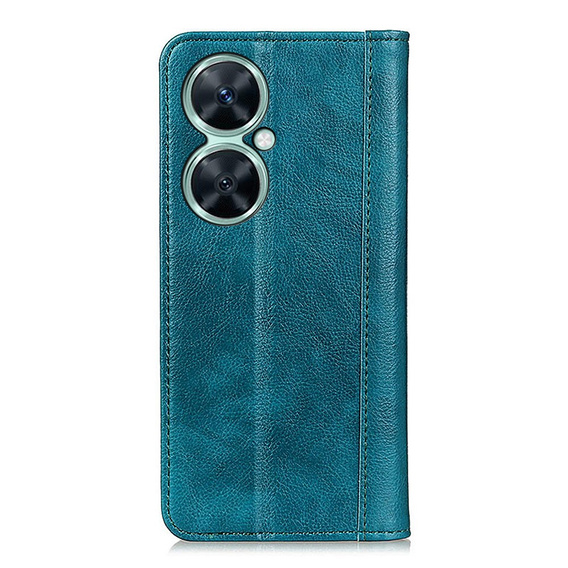 Чехол до Huawei Nova 11i, Wallet Litchi Leather, зелёный