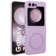 Чехол для ПК Samsung Galaxy Z Flip5 5G, для MagSafe, пурпурный