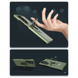 Чехол MagSafe для Samsung Galaxy S24 Ultra, Military Magnet, зелёный